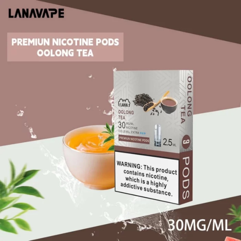 LANA煙彈 【烏龍茶味】 通用一代主機
